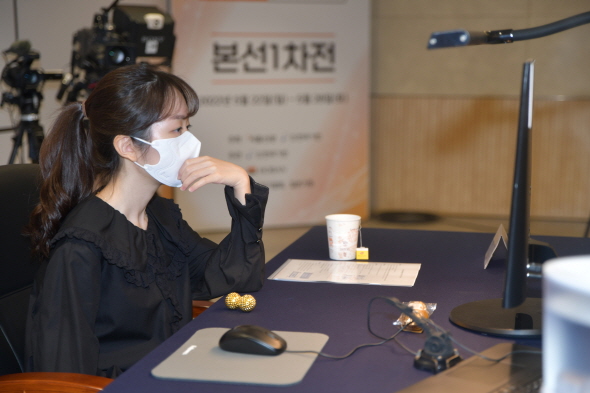 허서현, 중국 우이밍에 패해 한국 첫승 실패